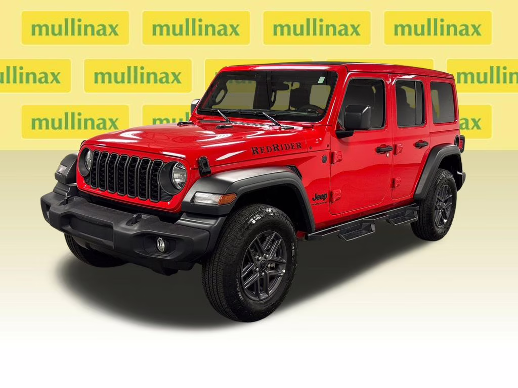 2025 Firecracker Red Clearcoat Jeep Wrangler Sport S 4X4 SUV