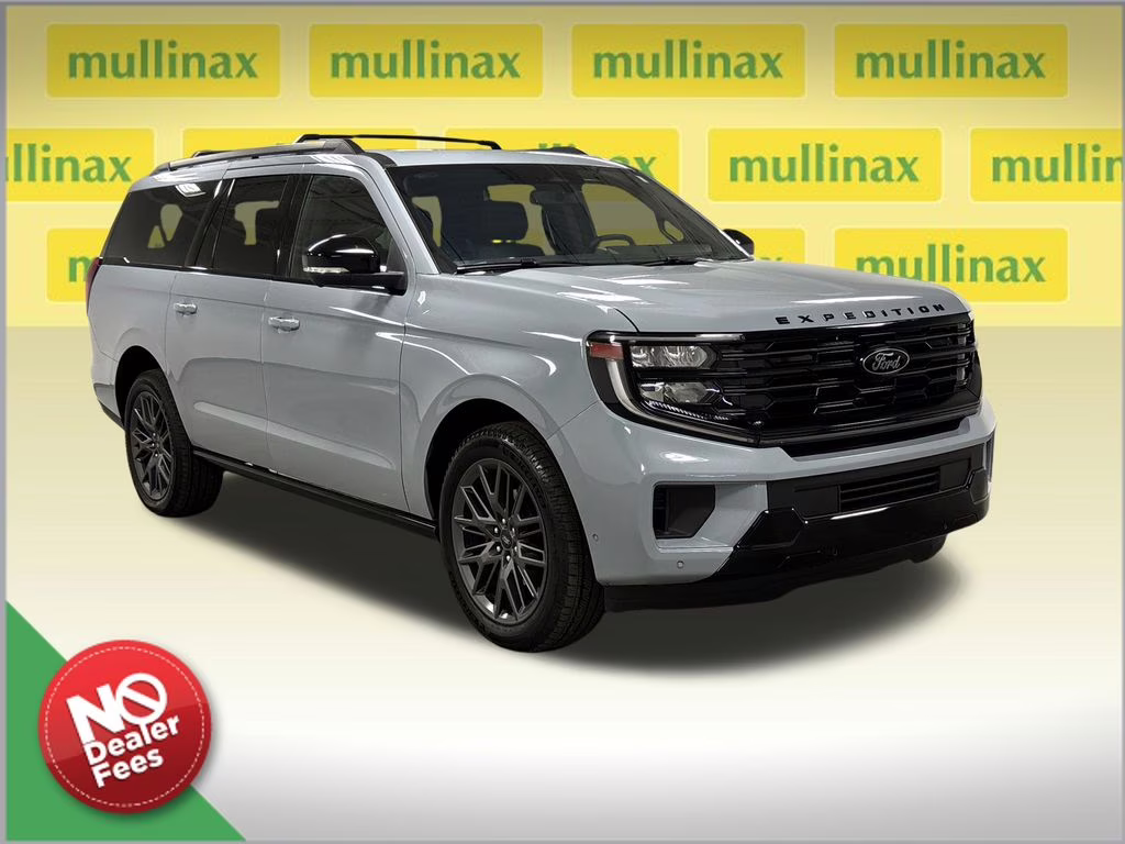 2025 Gray Metallic Ford Expedition Max Platinum 4X4 SUV