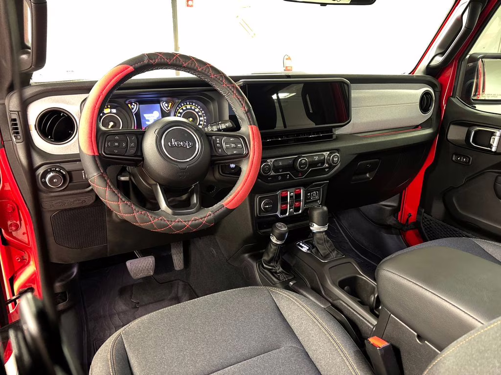 2025 Firecracker Red Clearcoat Jeep Wrangler Sport S 4X4 SUV