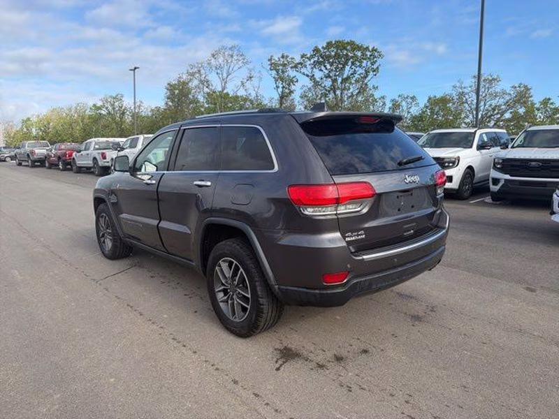 2019 Granite Crystal Metallic Clearcoat Jeep Grand Cherokee Limited 4X4 SUV