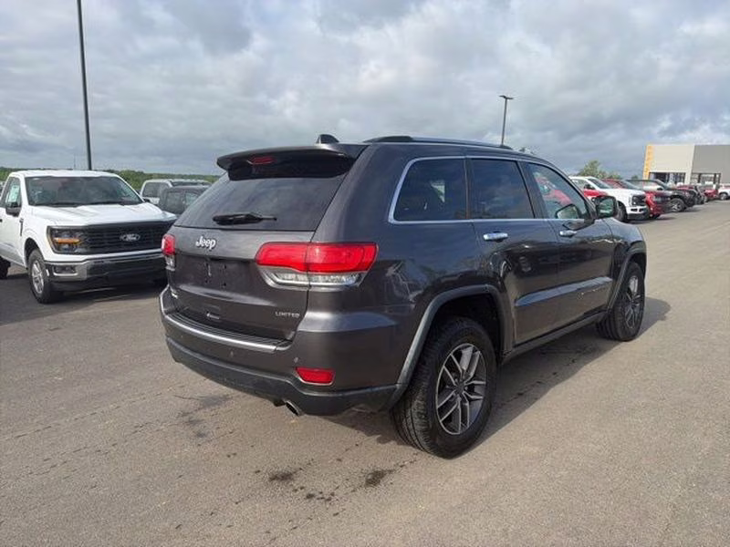 2019 Granite Crystal Metallic Clearcoat Jeep Grand Cherokee Limited 4X4 SUV