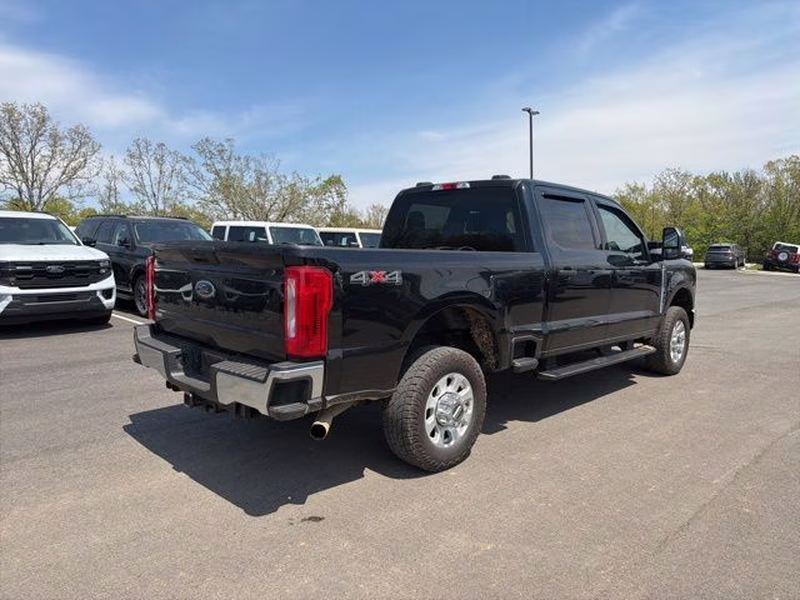 2023 Agate Black Metallic Ford Super Duty F-250 SRW XLT 4X4 Truck