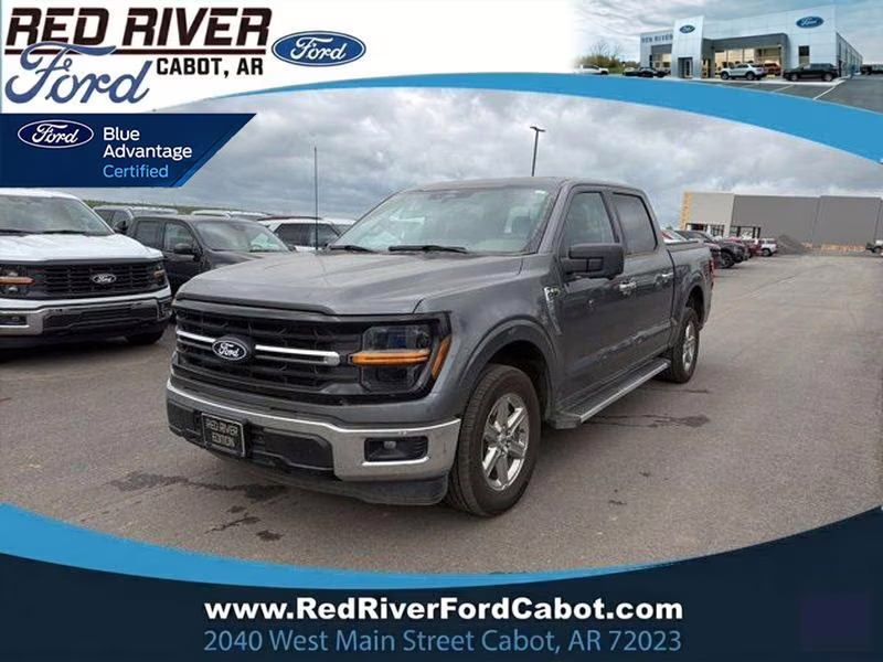 2024 Carbonized Gray Metallic Ford F-150 XLT RWD Truck