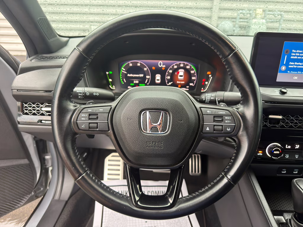 2023 Lunar Silver Metallic Honda Accord Hybrid Sport FWD Sedan