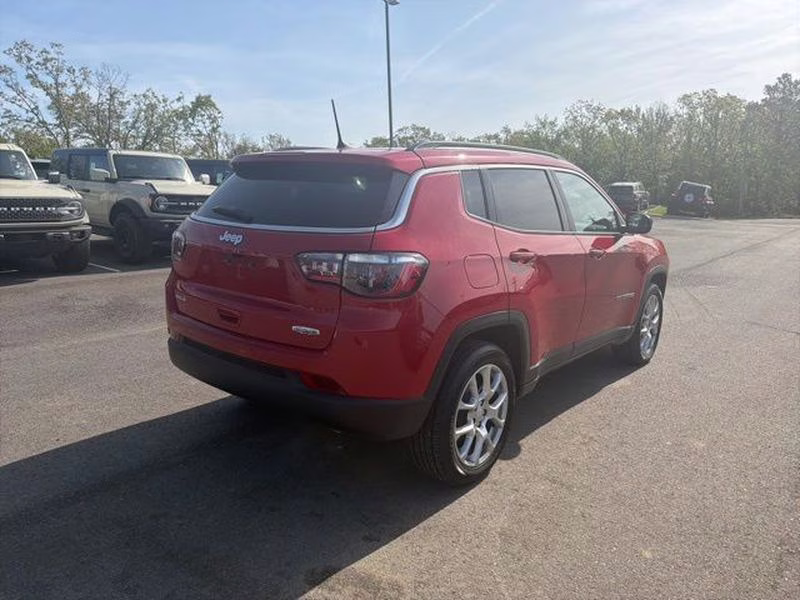 2024 Red Jeep Compass Latitude Lux 4X4 SUV
