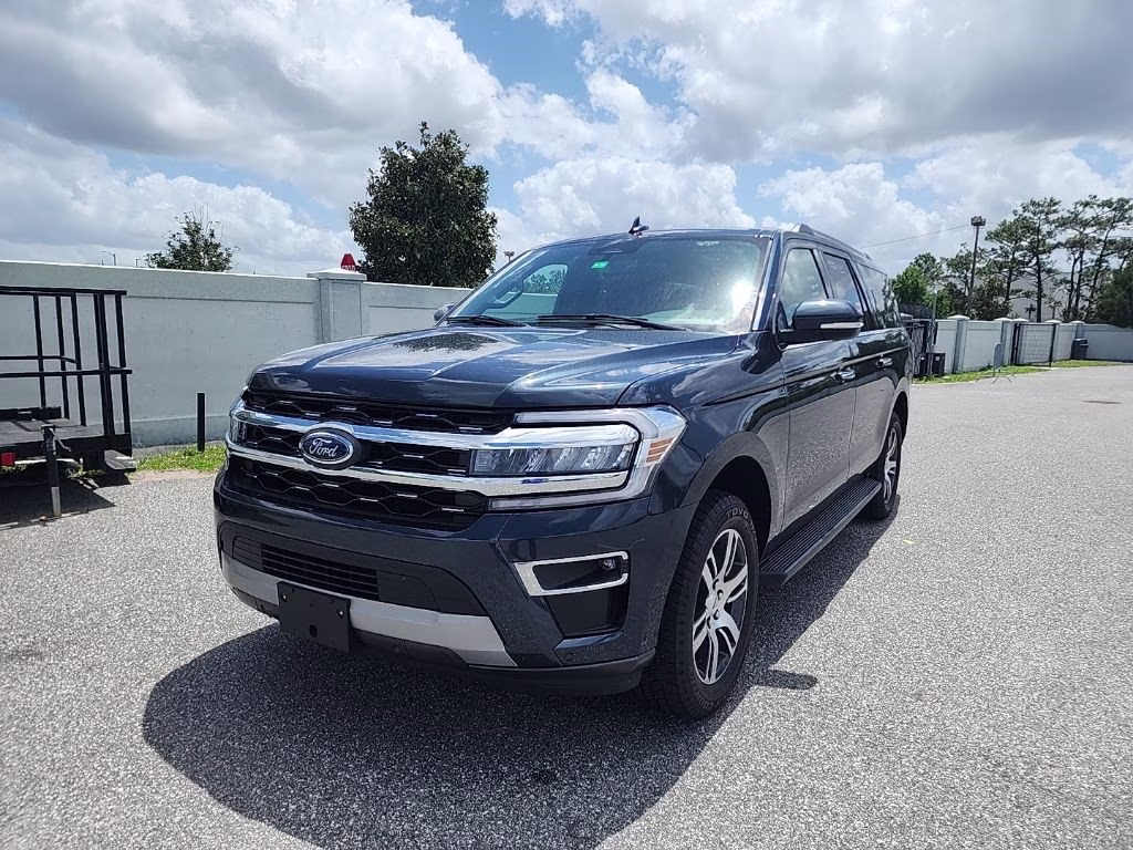2024 Stone Blue Metallic Ford Expedition Max Limited 4X4 SUV