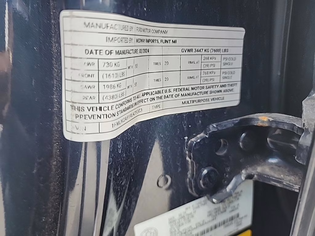 2024 Stone Blue Metallic Ford Expedition Max Limited 4X4 SUV