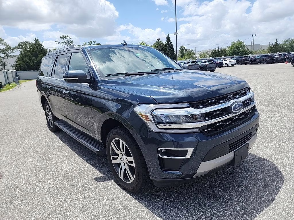 2024 Stone Blue Metallic Ford Expedition Max Limited 4X4 SUV