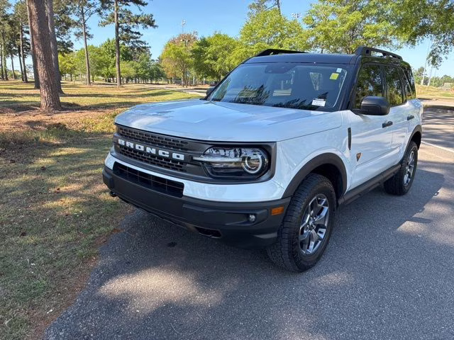 2024 Oxford White Ford Bronco Sport Badlands 4X4 SUV