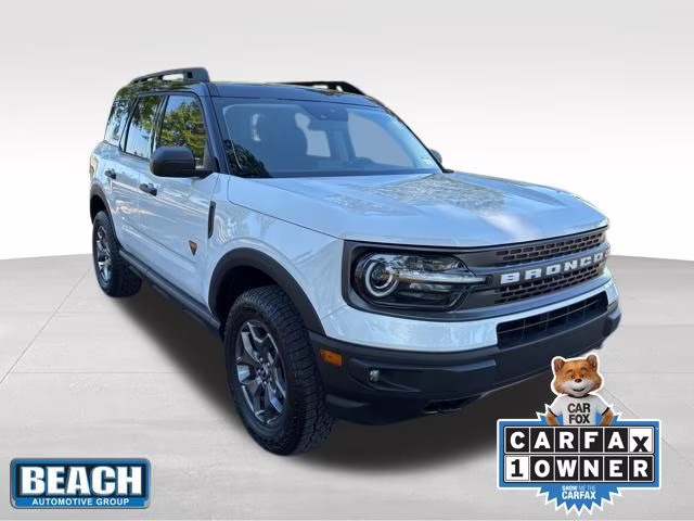 2024 Oxford White Ford Bronco Sport Badlands 4X4 SUV