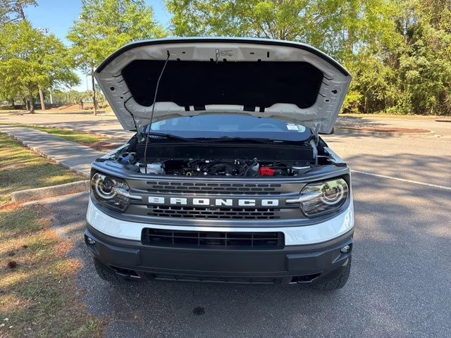 2024 Oxford White Ford Bronco Sport Badlands 4X4 SUV