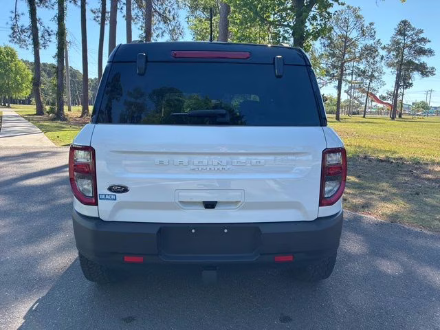 2024 Oxford White Ford Bronco Sport Badlands 4X4 SUV