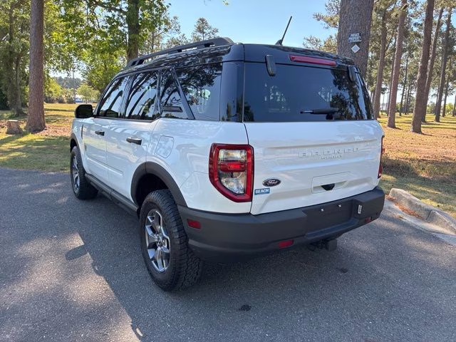 2024 Oxford White Ford Bronco Sport Badlands 4X4 SUV