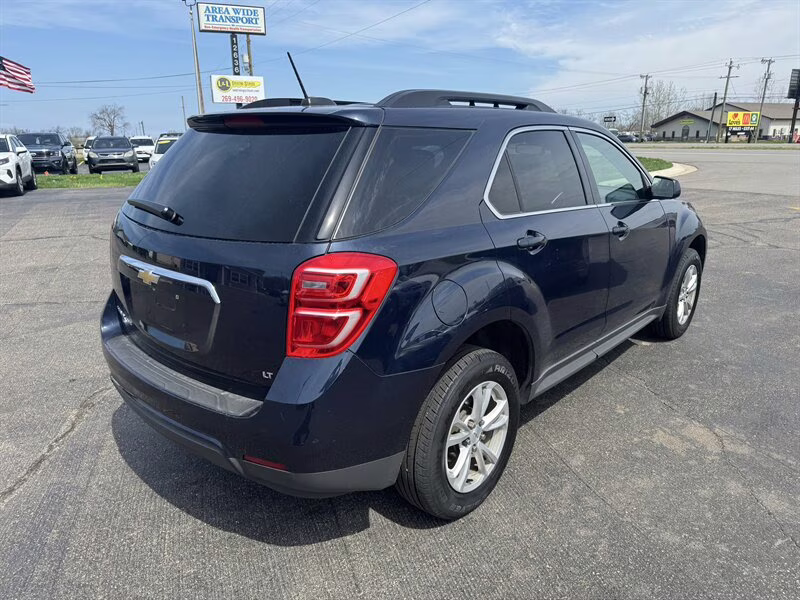 2017 Blue Velvet Metallic Chevrolet Equinox LT AWD SUV