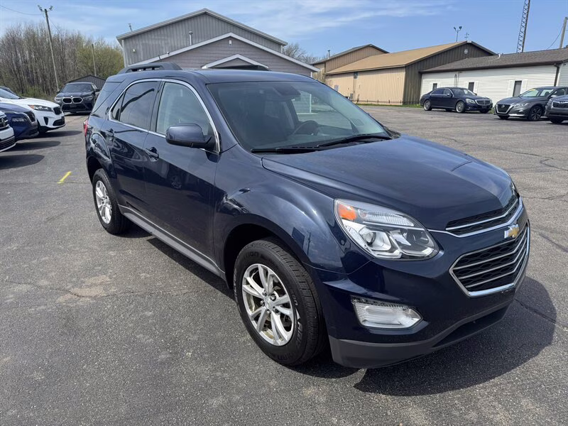 2017 Blue Velvet Metallic Chevrolet Equinox LT AWD SUV