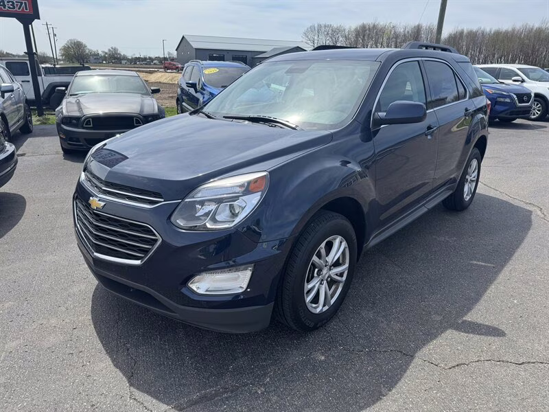 2017 Blue Velvet Metallic Chevrolet Equinox LT AWD SUV