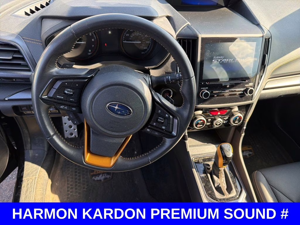 2023 Crystal Black Silica Subaru Forester Wilderness AWD SUV