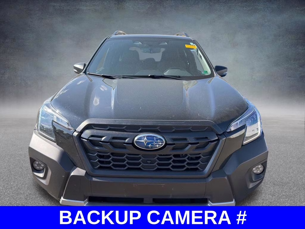 2023 Crystal Black Silica Subaru Forester Wilderness AWD SUV