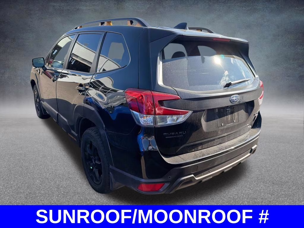 2023 Crystal Black Silica Subaru Forester Wilderness AWD SUV