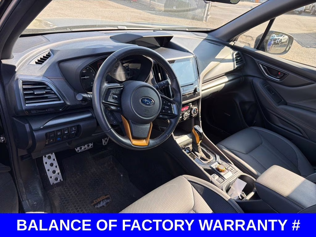 2023 Crystal Black Silica Subaru Forester Wilderness AWD SUV