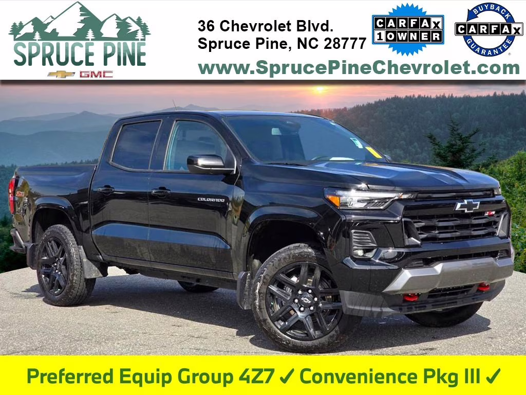 2025 Black Chevrolet Colorado Z71 4X4 Truck