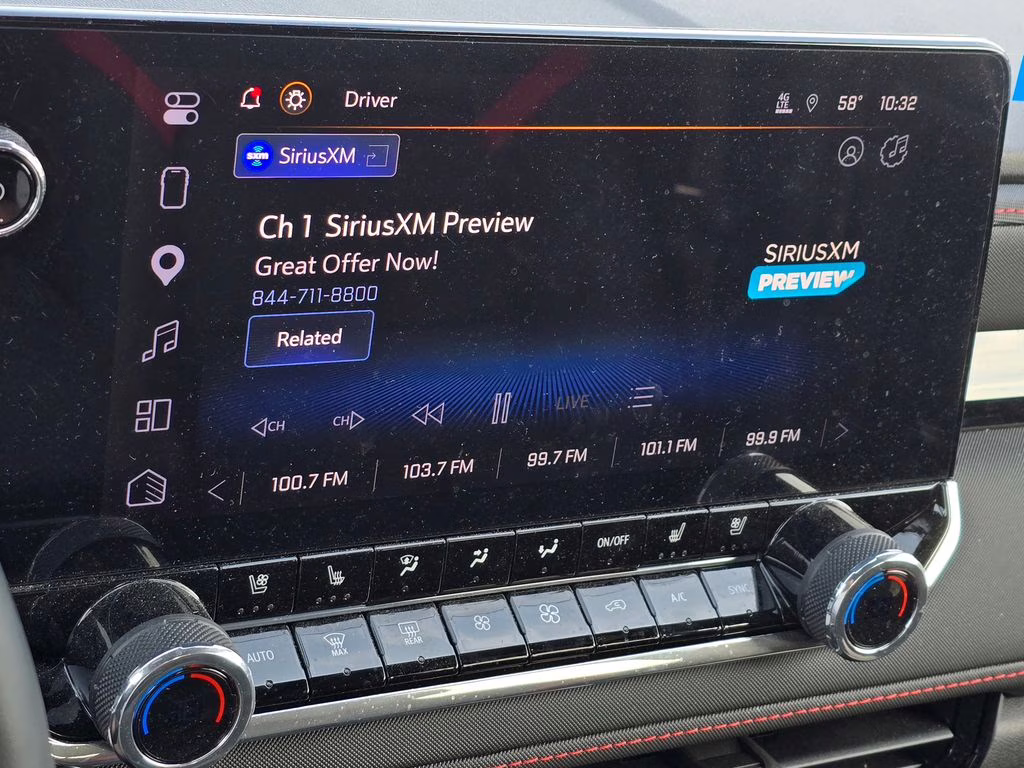 2025 Black Chevrolet Colorado Z71 4X4 Truck