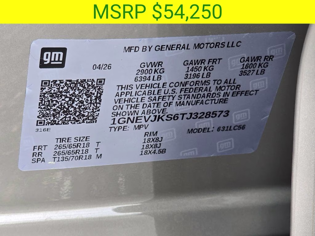 2026 Sandstone Gray Chevrolet Traverse Z71 AWD SUV