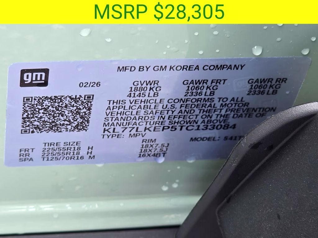 2026 Cacti Green Chevrolet Trax ACTIV FWD SUV