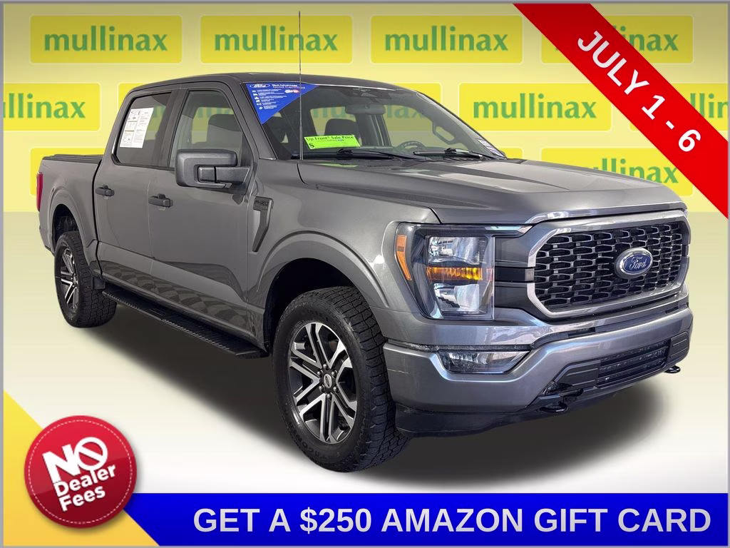 2023 Gray Metallic Ford F-150 XL 4X4 Truck