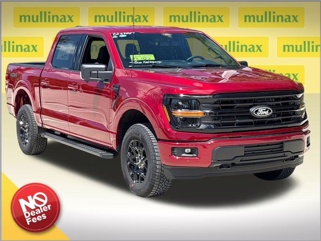 2026 Ruby Red Ford F-150 XLT 4X4 Truck