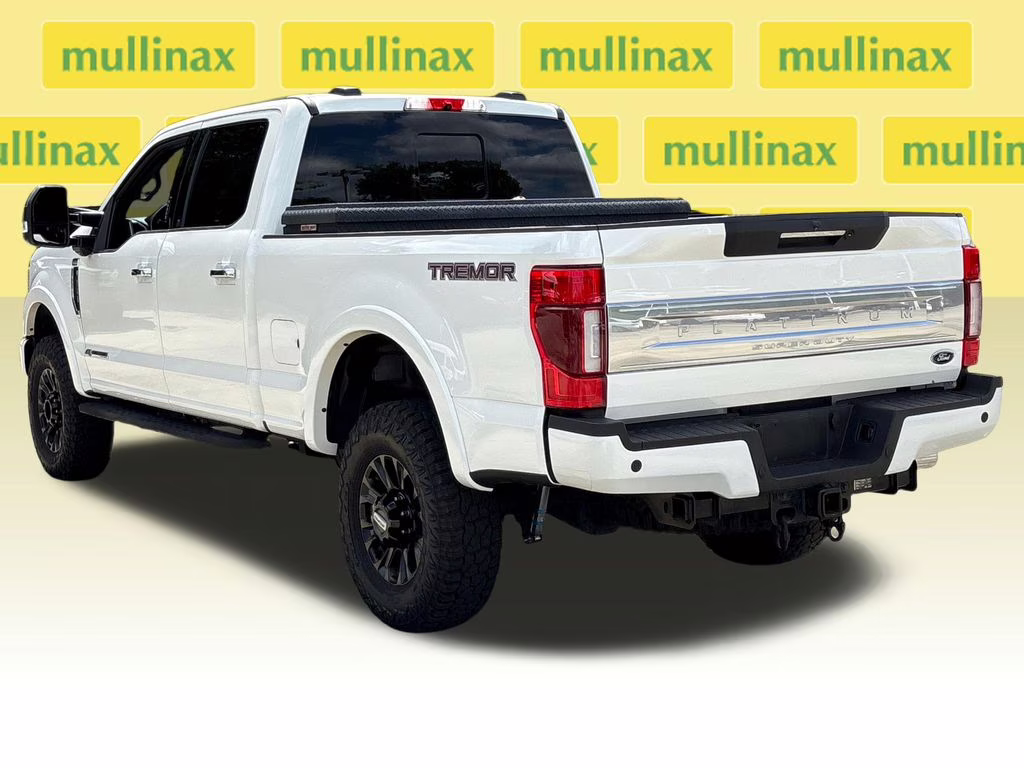 2022 Star White Metallic Tri-Coat Ford Super Duty F-250 SRW Platinum 4X4 Truck