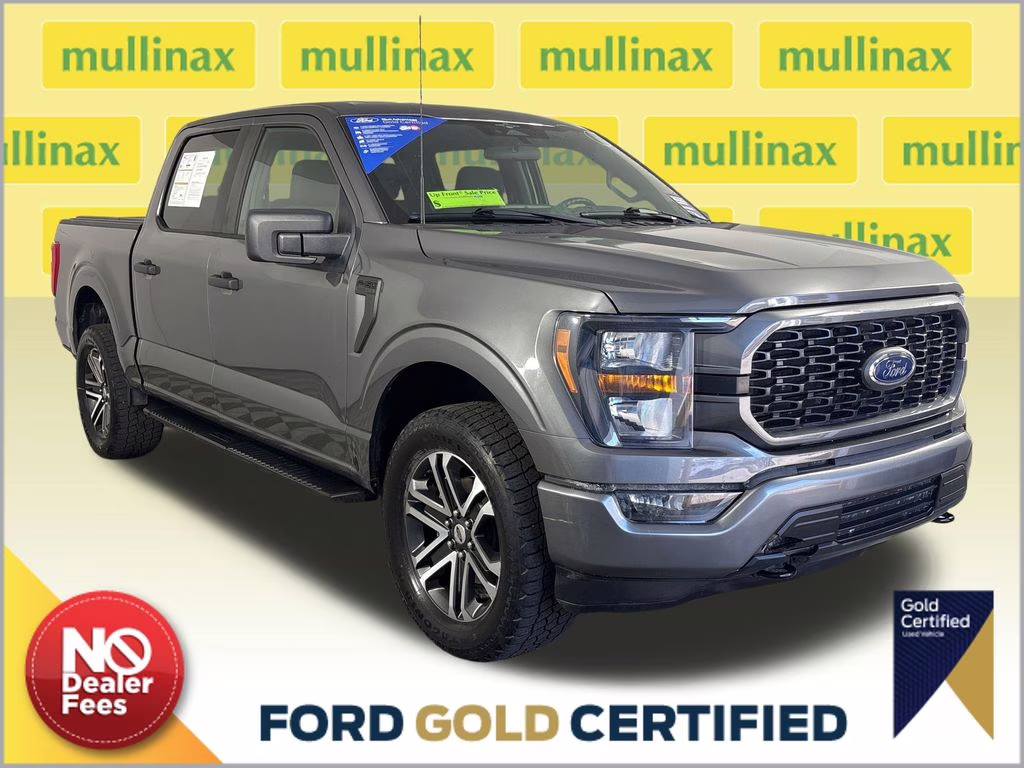 2023 Gray Metallic Ford F-150 XL 4X4 Truck
