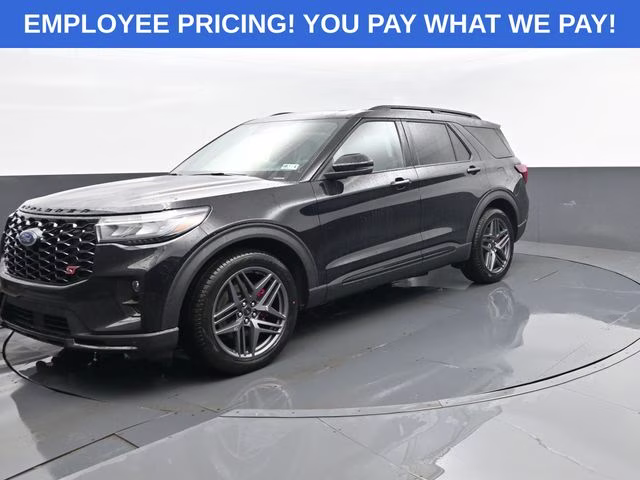 2026 Black Metallic Ford Explorer ST 4X4 SUV
