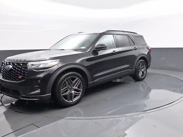 2026 Black Metallic Ford Explorer ST 4X4 SUV