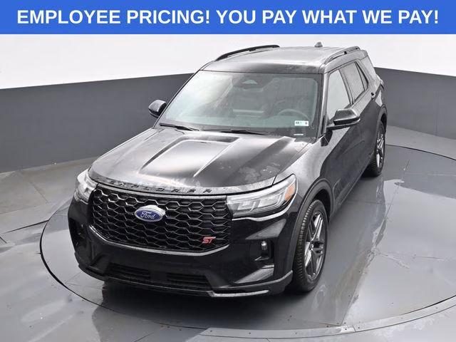2026 Black Metallic Ford Explorer ST 4X4 SUV
