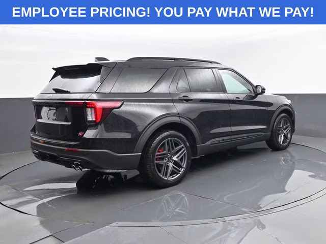 2026 Black Metallic Ford Explorer ST 4X4 SUV