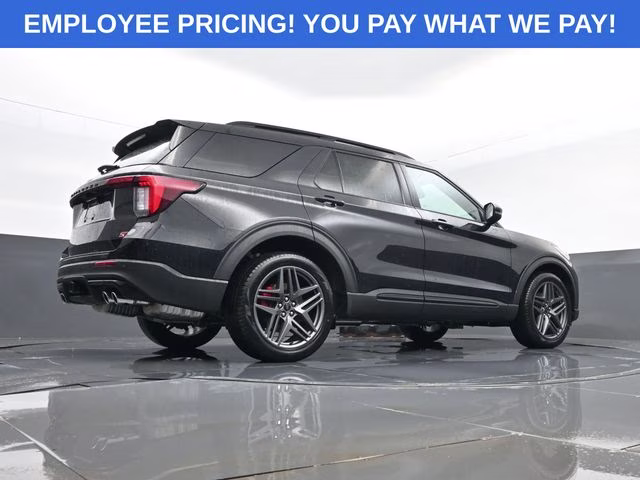 2026 Black Metallic Ford Explorer ST 4X4 SUV