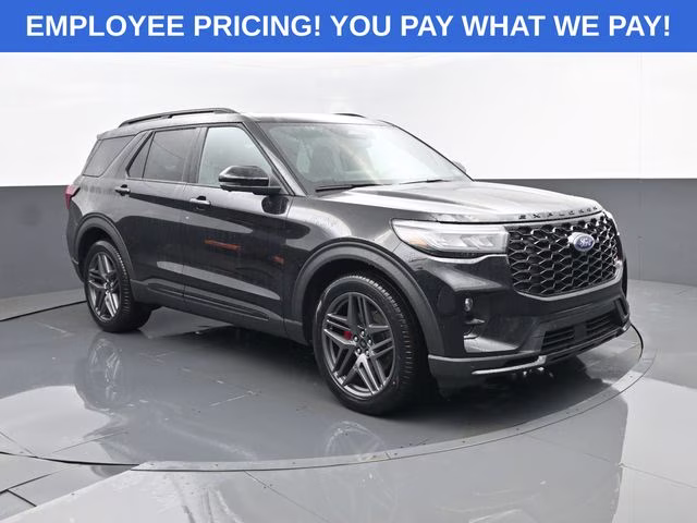 2026 Black Metallic Ford Explorer ST 4X4 SUV