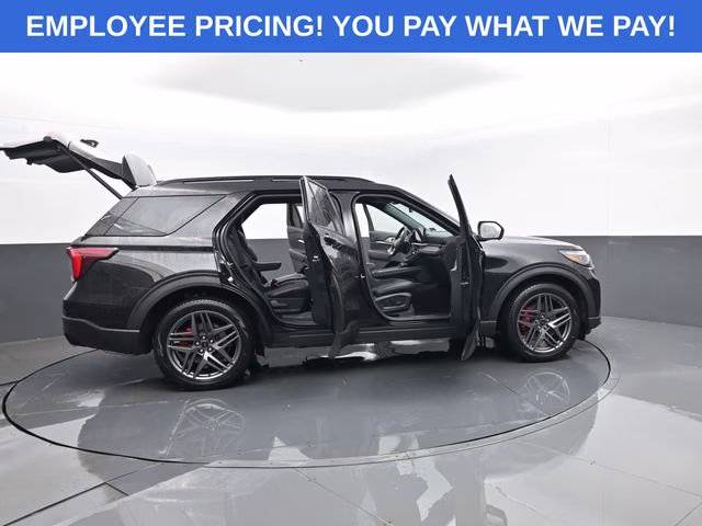 2026 Black Metallic Ford Explorer ST 4X4 SUV