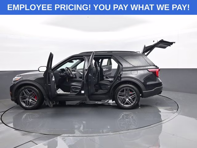 2026 Black Metallic Ford Explorer ST 4X4 SUV