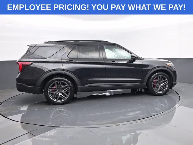 2026 Black Metallic Ford Explorer ST 4X4 SUV