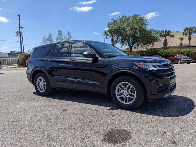2026 Agate Black Metallic Ford Explorer Active RWD SUV