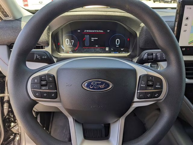 2026 Agate Black Metallic Ford Explorer Active RWD SUV