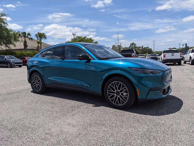 2026 Adriatic Blue Metallic Ford Mustang Mach-E Premium AWD SUV