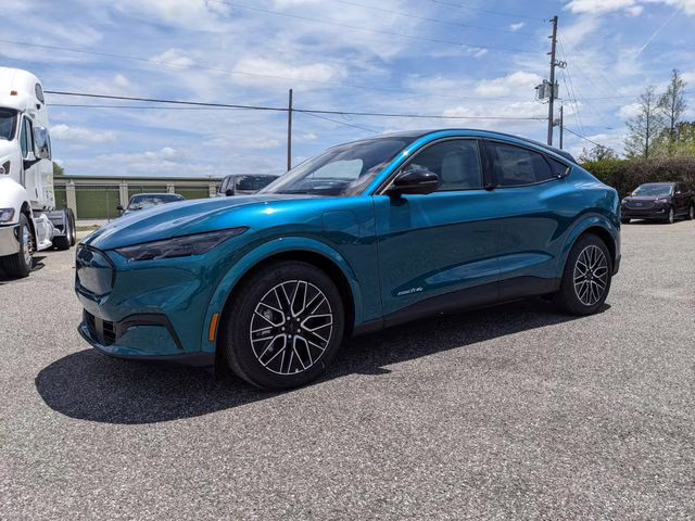 2026 Adriatic Blue Metallic Ford Mustang Mach-E Premium AWD SUV