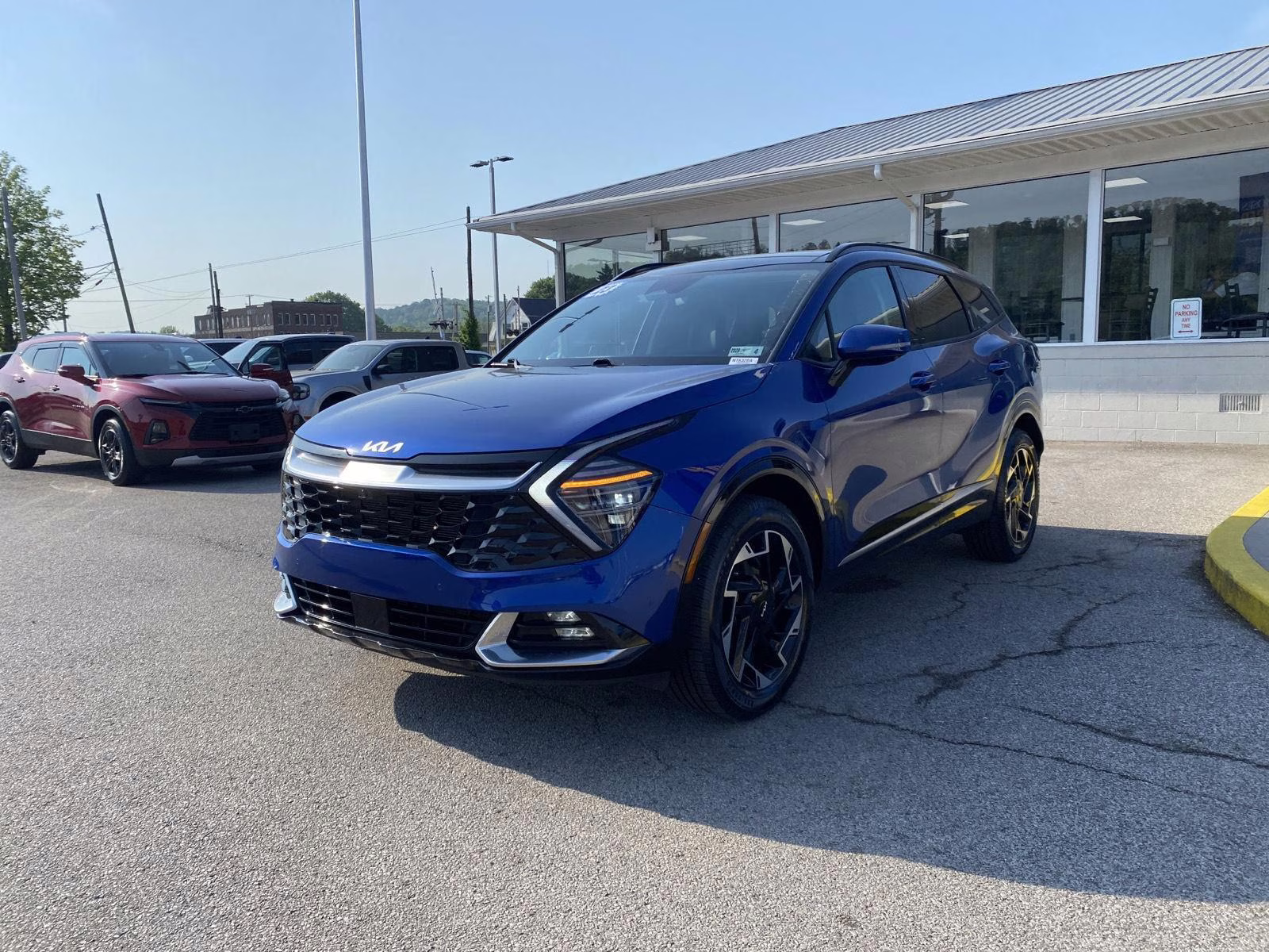 2023 Sapphire Blue Kia Sportage SX-Prestige AWD SUV