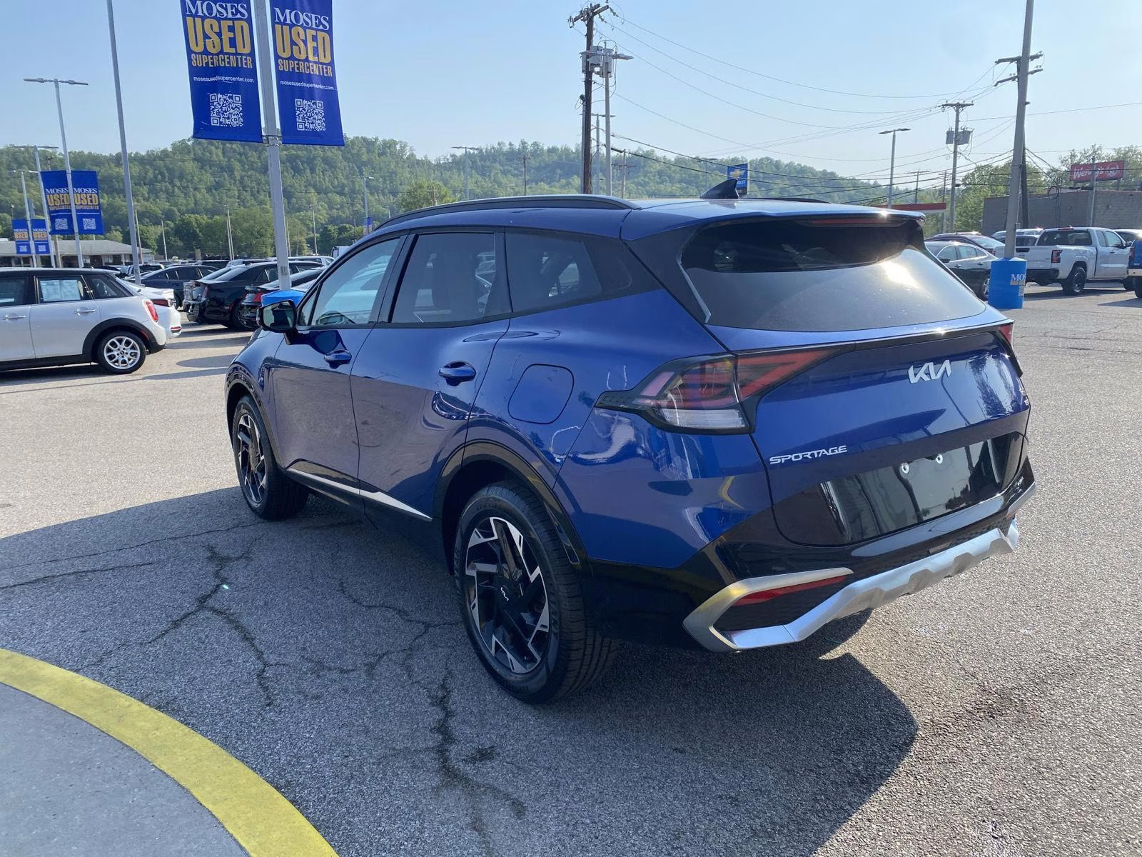 2023 Sapphire Blue Kia Sportage SX-Prestige AWD SUV