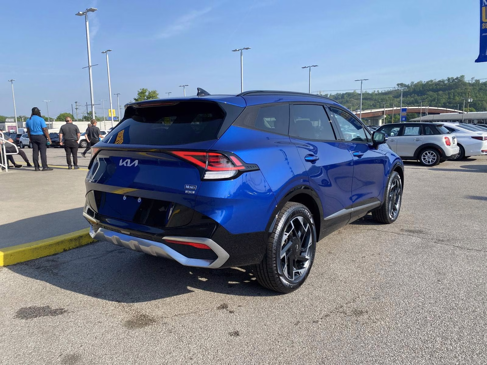 2023 Sapphire Blue Kia Sportage SX-Prestige AWD SUV