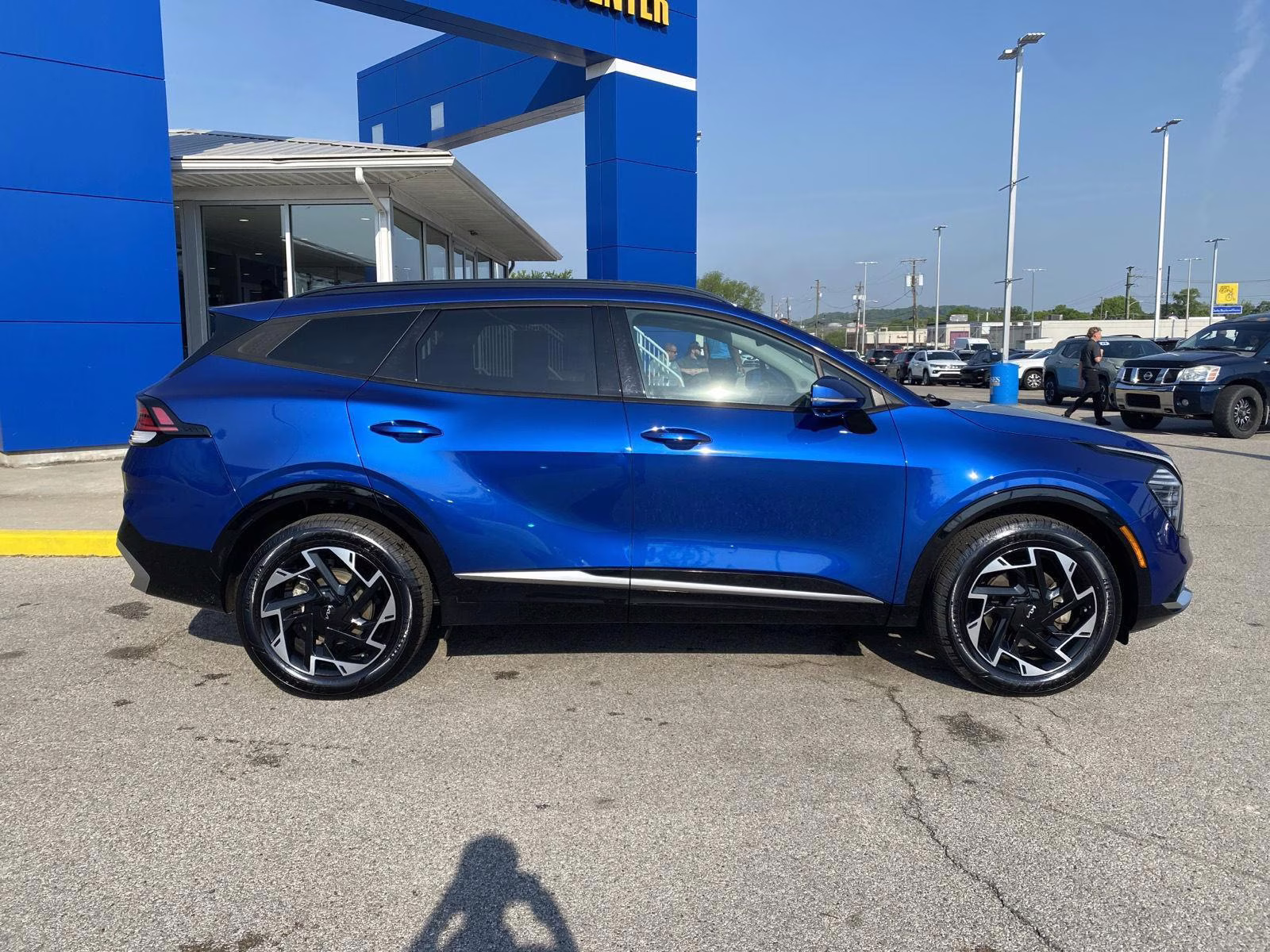 2023 Sapphire Blue Kia Sportage SX-Prestige AWD SUV