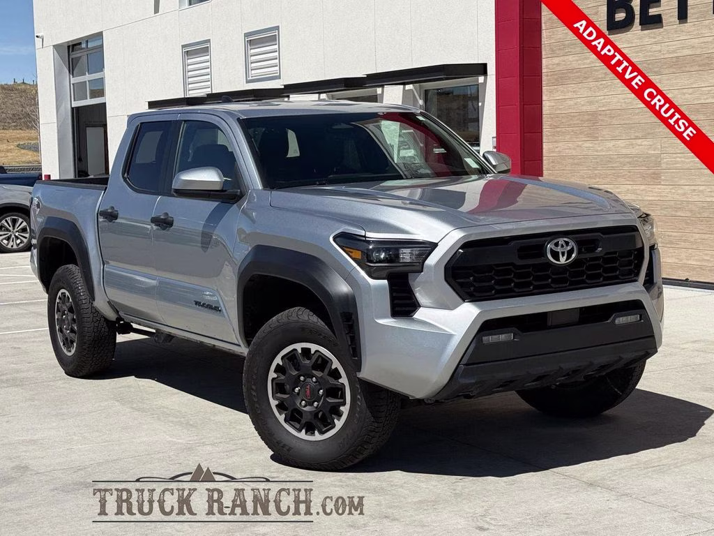 2025 Celestial Silver Metallic Toyota Tacoma TRD Off-Road 4X4 Truck